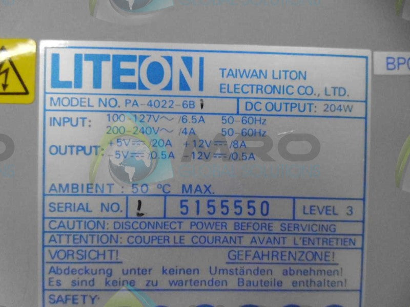 LITEON PA-4022-6B *USED*