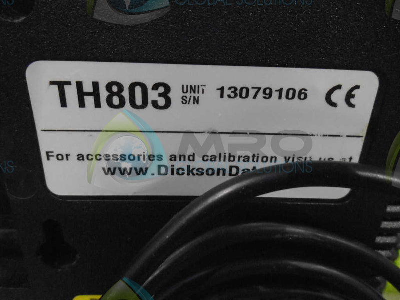 DICKSON TH803 CHART RECORDER *USED*