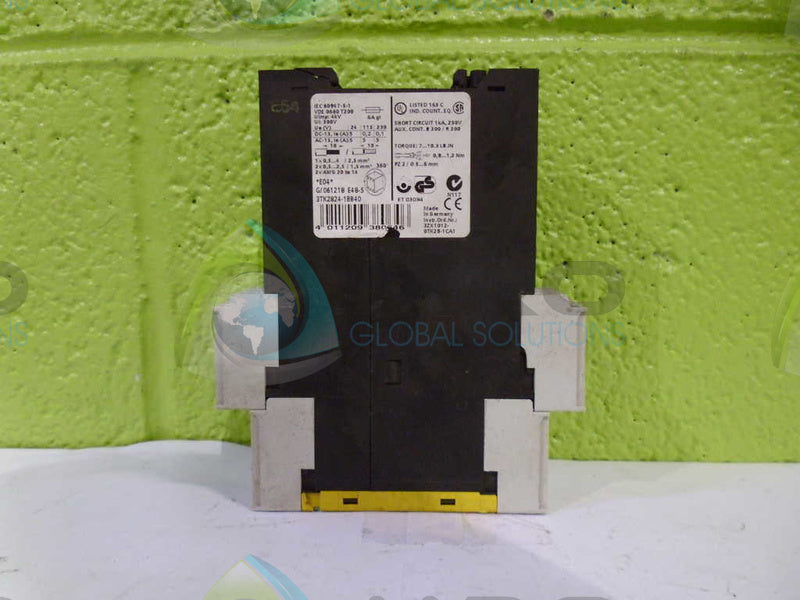 SIEMENS 3TK2824-1BB40 SAFETY RELAY *USED*