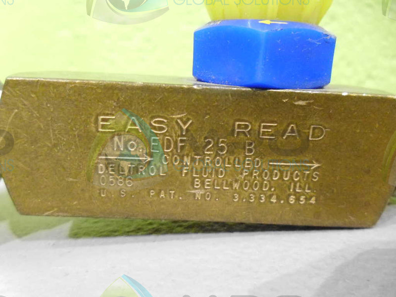 EASY READ EDF 25 B FLOW CONTROL*USED*