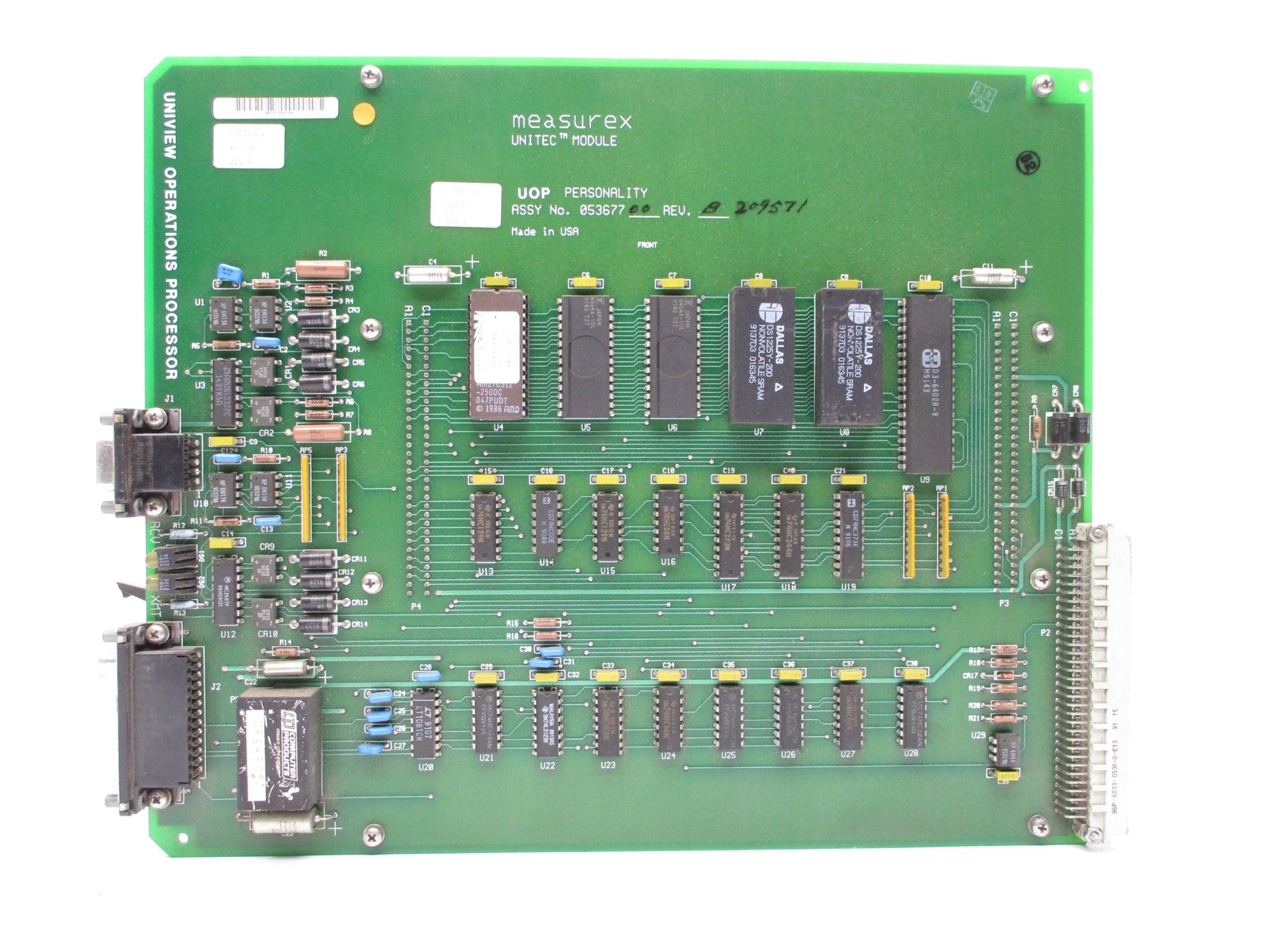 MEASUREX 05367700 REV. B NSNP