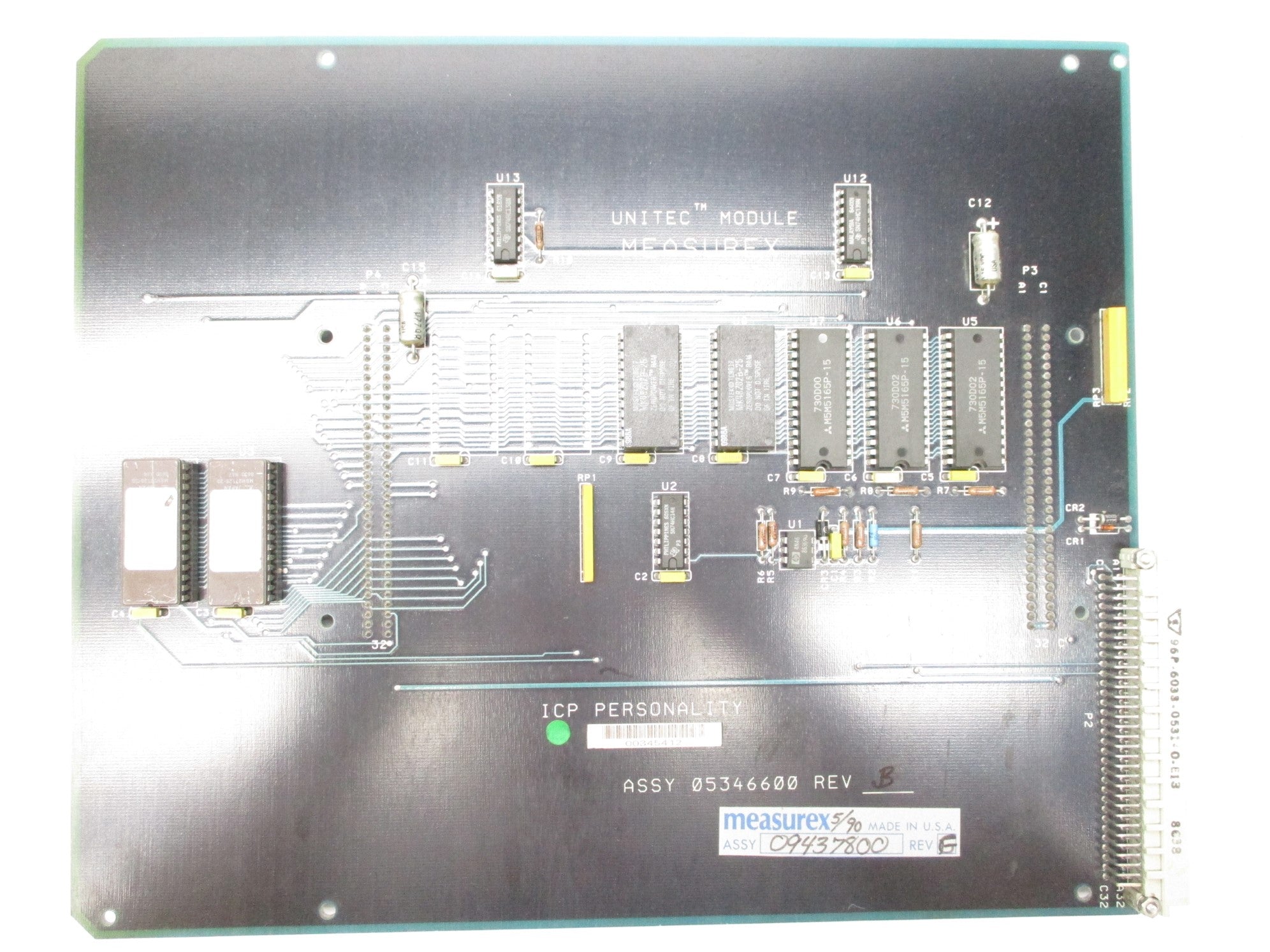 MEASUREX 05346600 REV. B UNMP