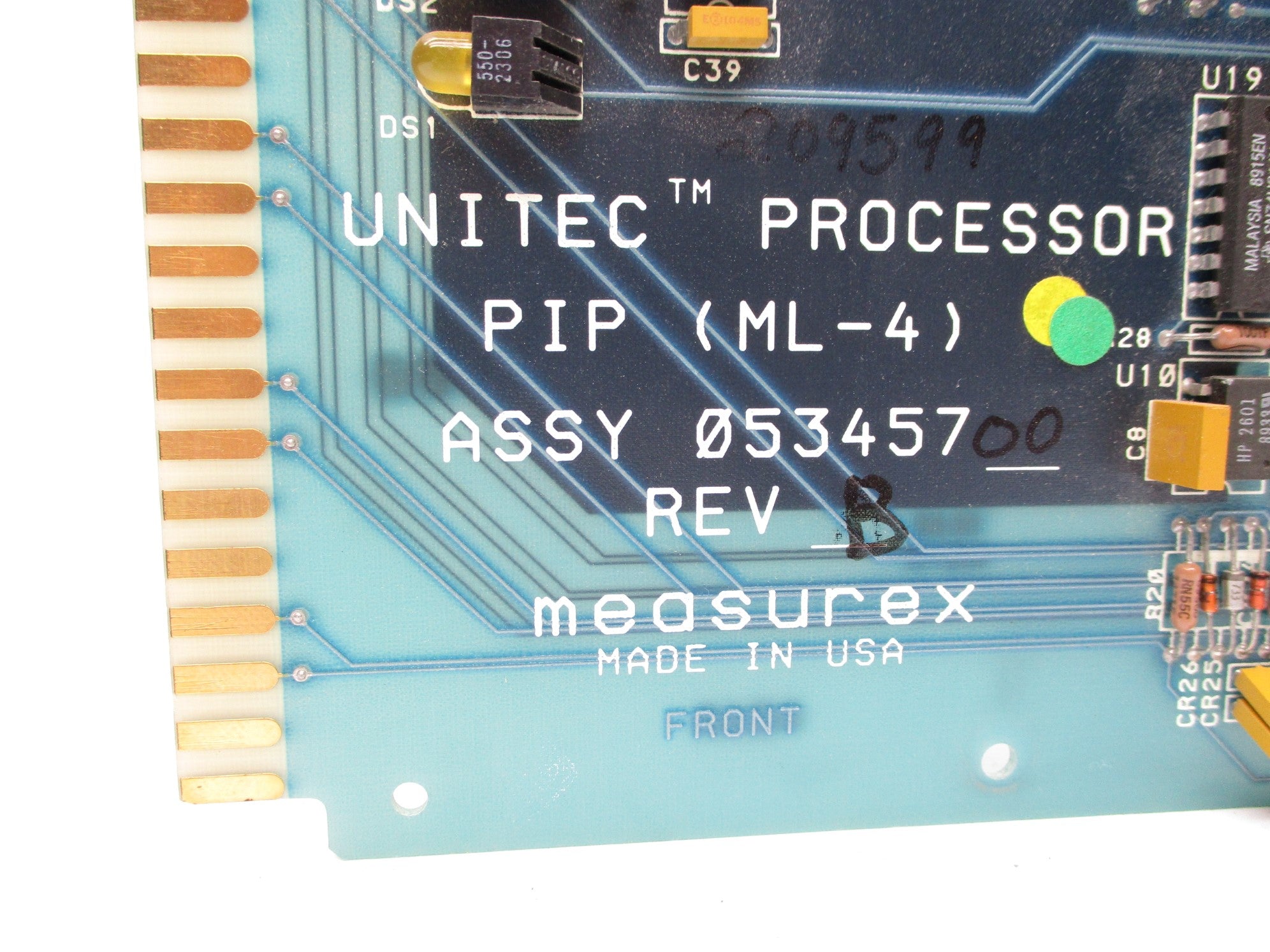 MEASUREX 05345700 REV. B UNMP