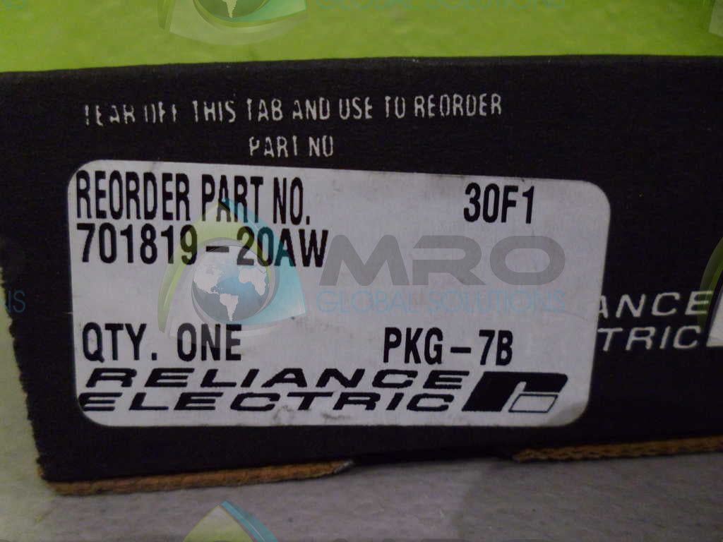 RELIANCE 701819-20AW BRIDGE RECTIFIER *NEW IN BOX*