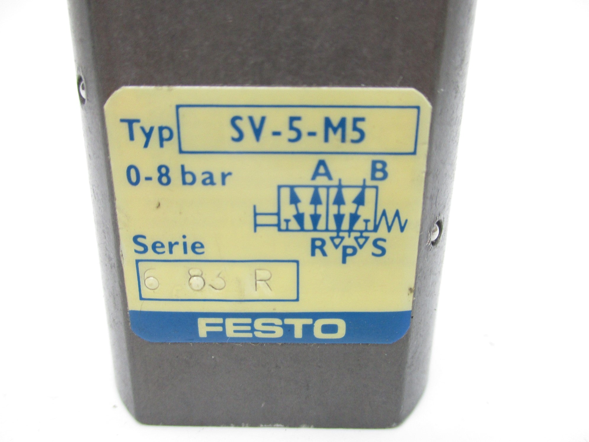 FESTO SV-5-M5 UNMP