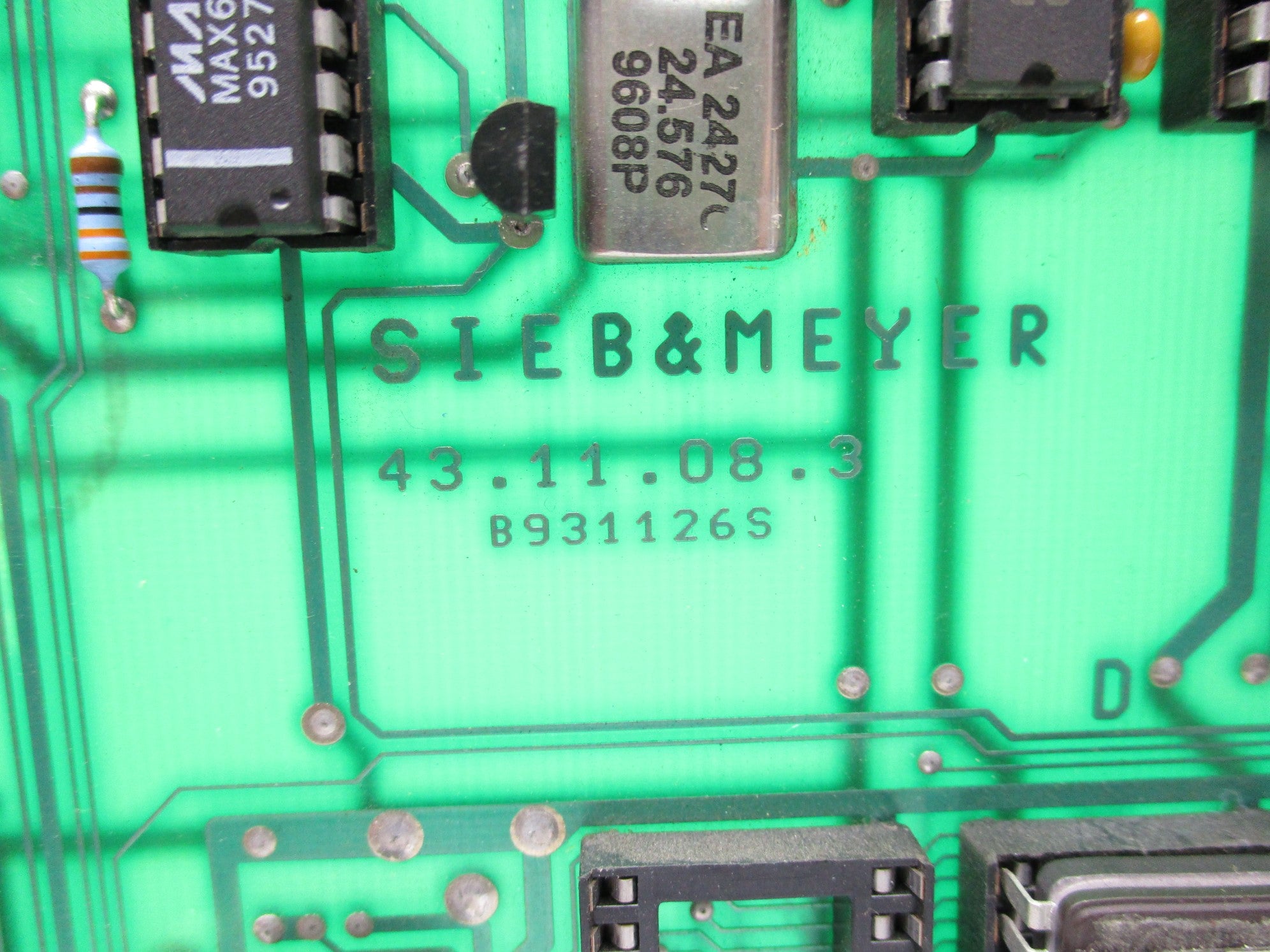 SIEB&MEYER CSS91 K261161 UNMP