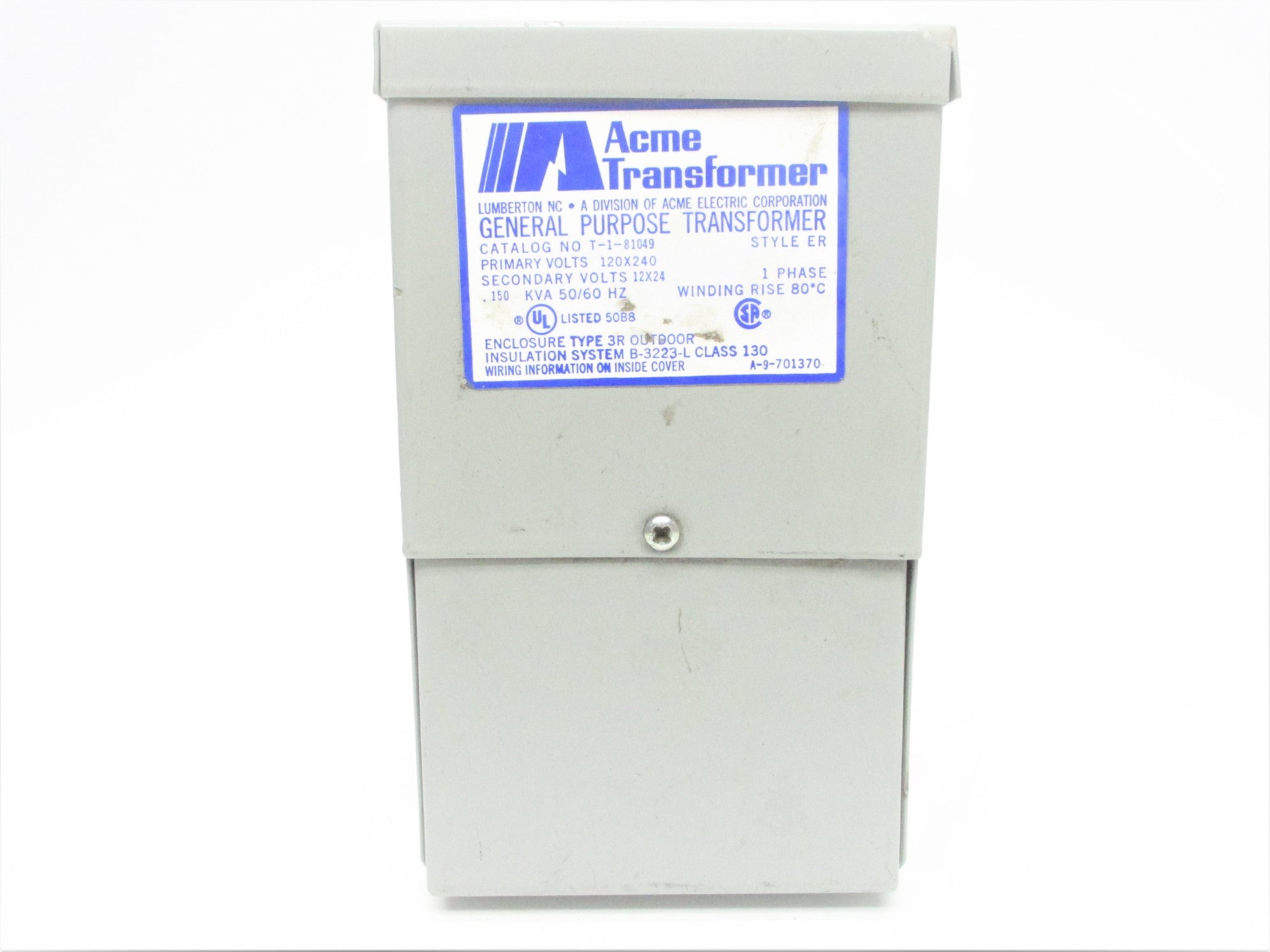ACME TRANSFOMER T-1-81049 UNMP