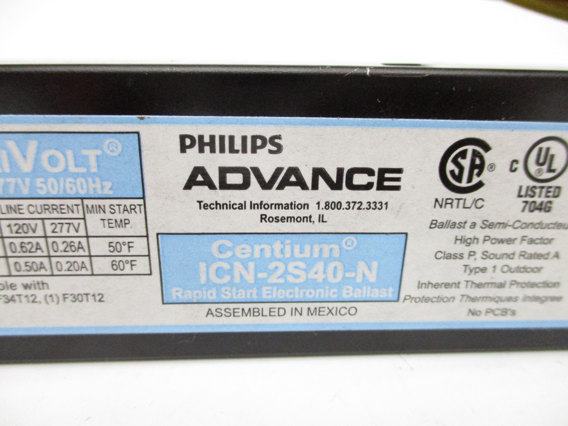 PHILLIPS ICN-2S40-N NSNP