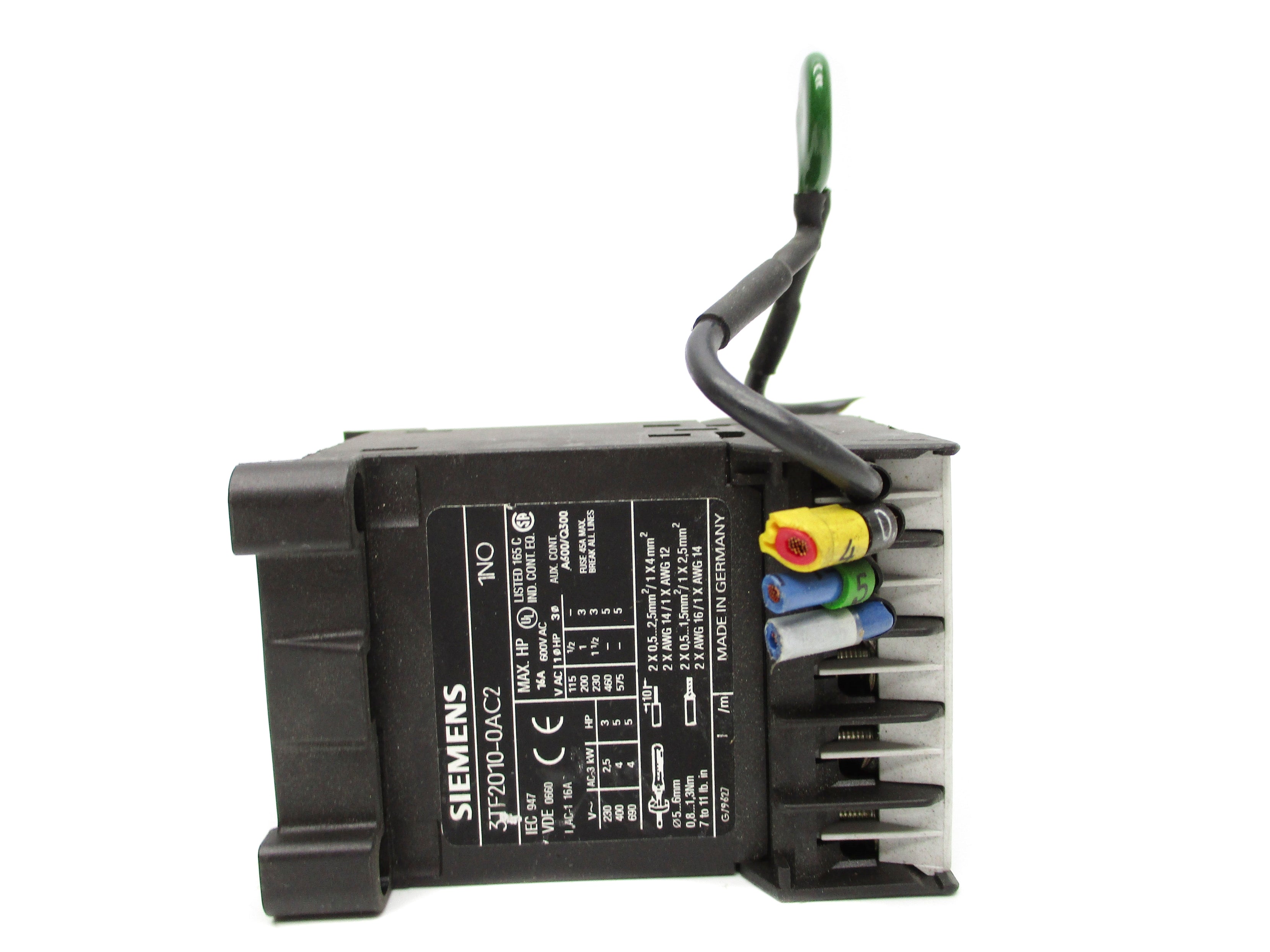 SIEMENS 3TF2010-0AC2 24VAC UNMP