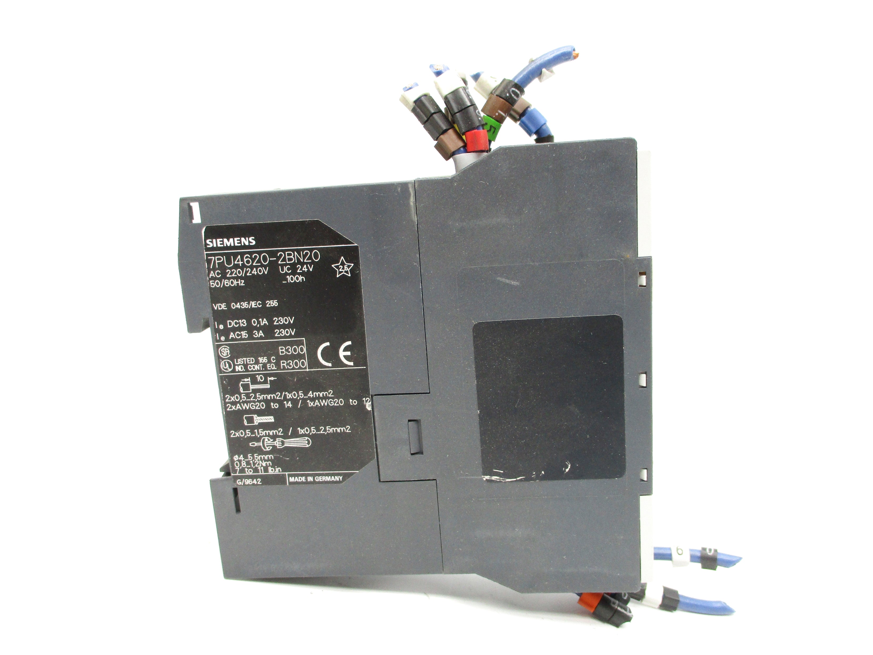SIEMENS 7PU4620-2BN20 0.5-10A 240V UNMP