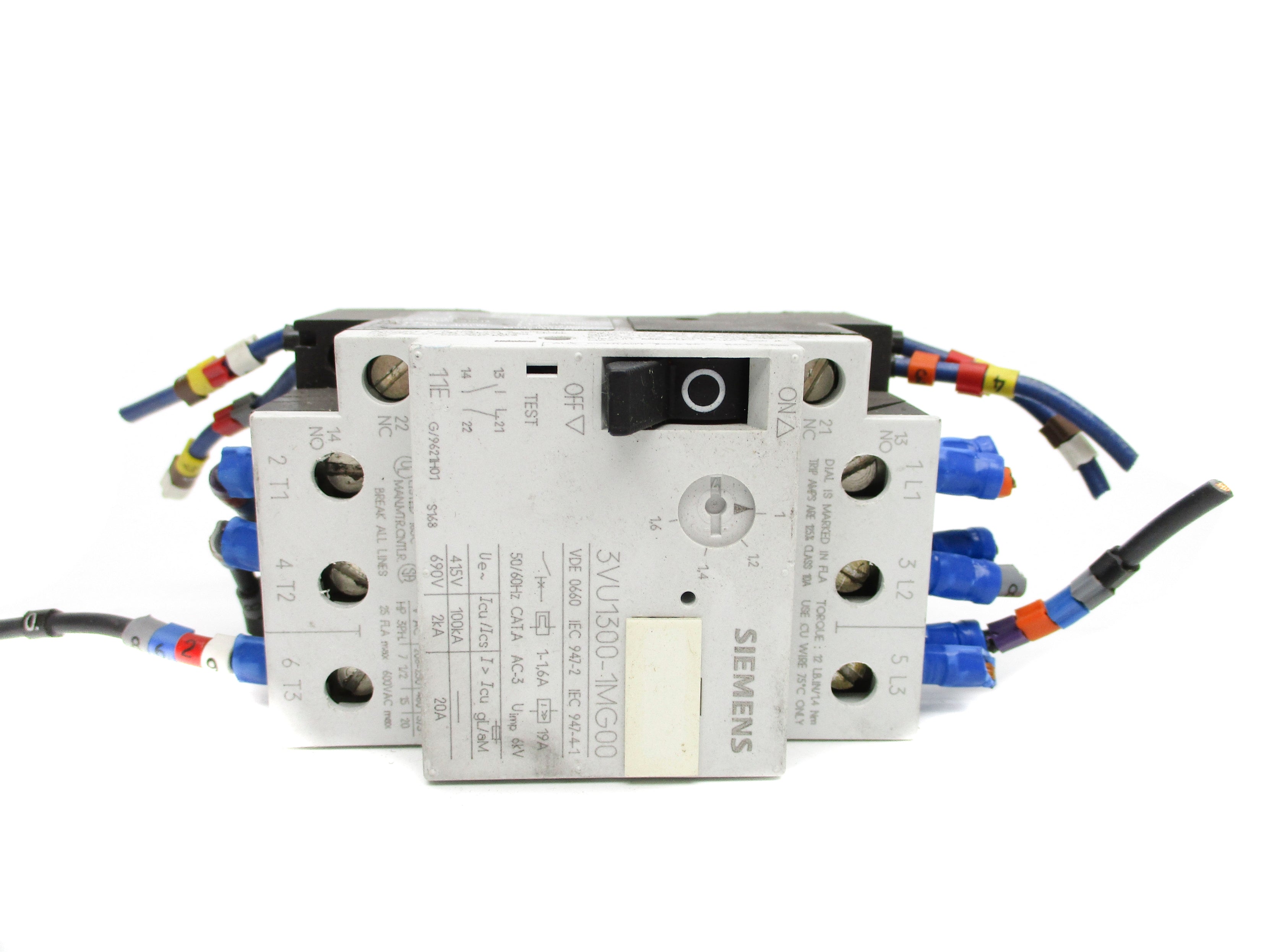 SIEMENS 3VU1300-1MG00 690V 1-1.6A UNMP