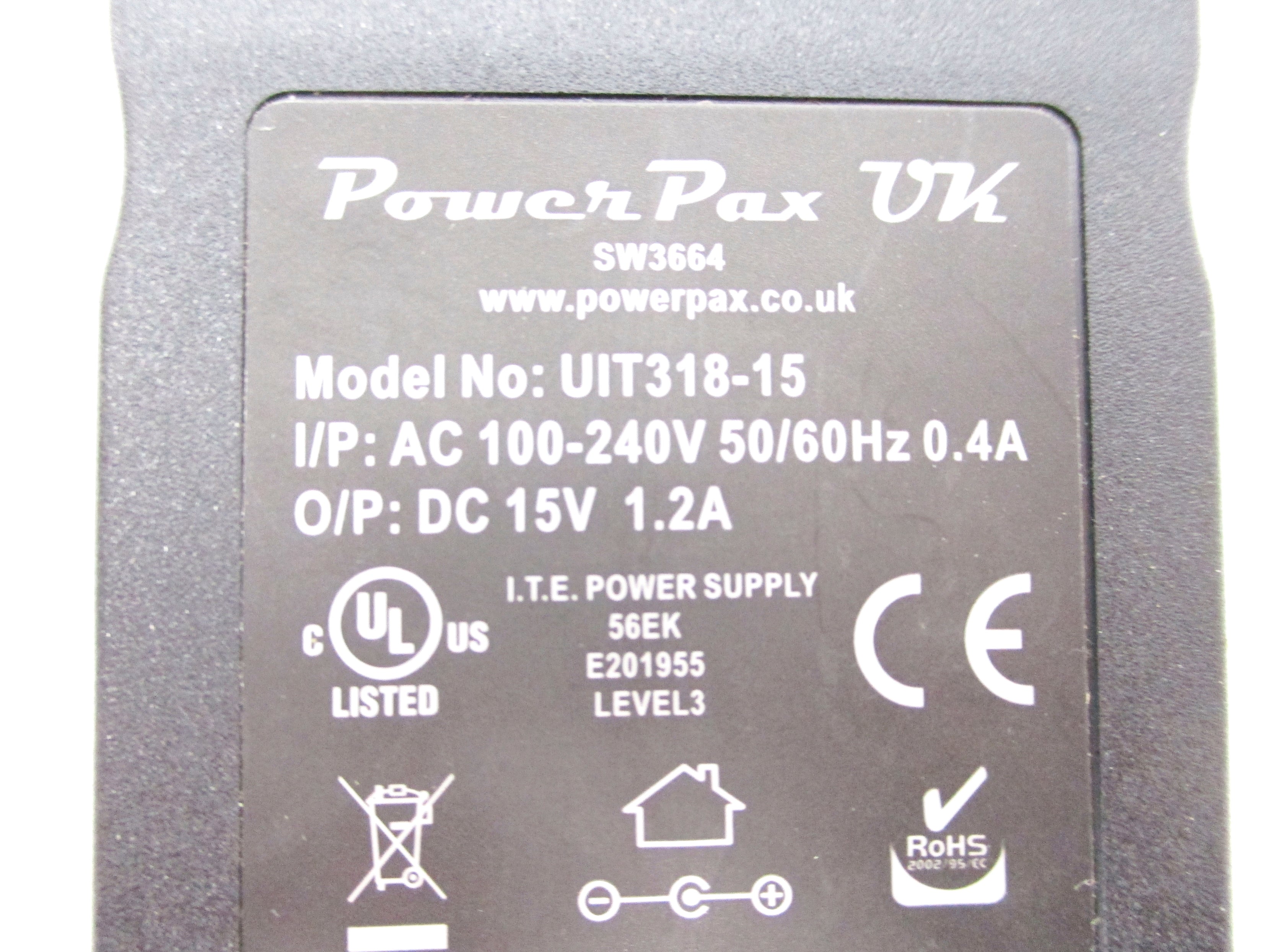 POWERPAX UIT318-15 NSNP