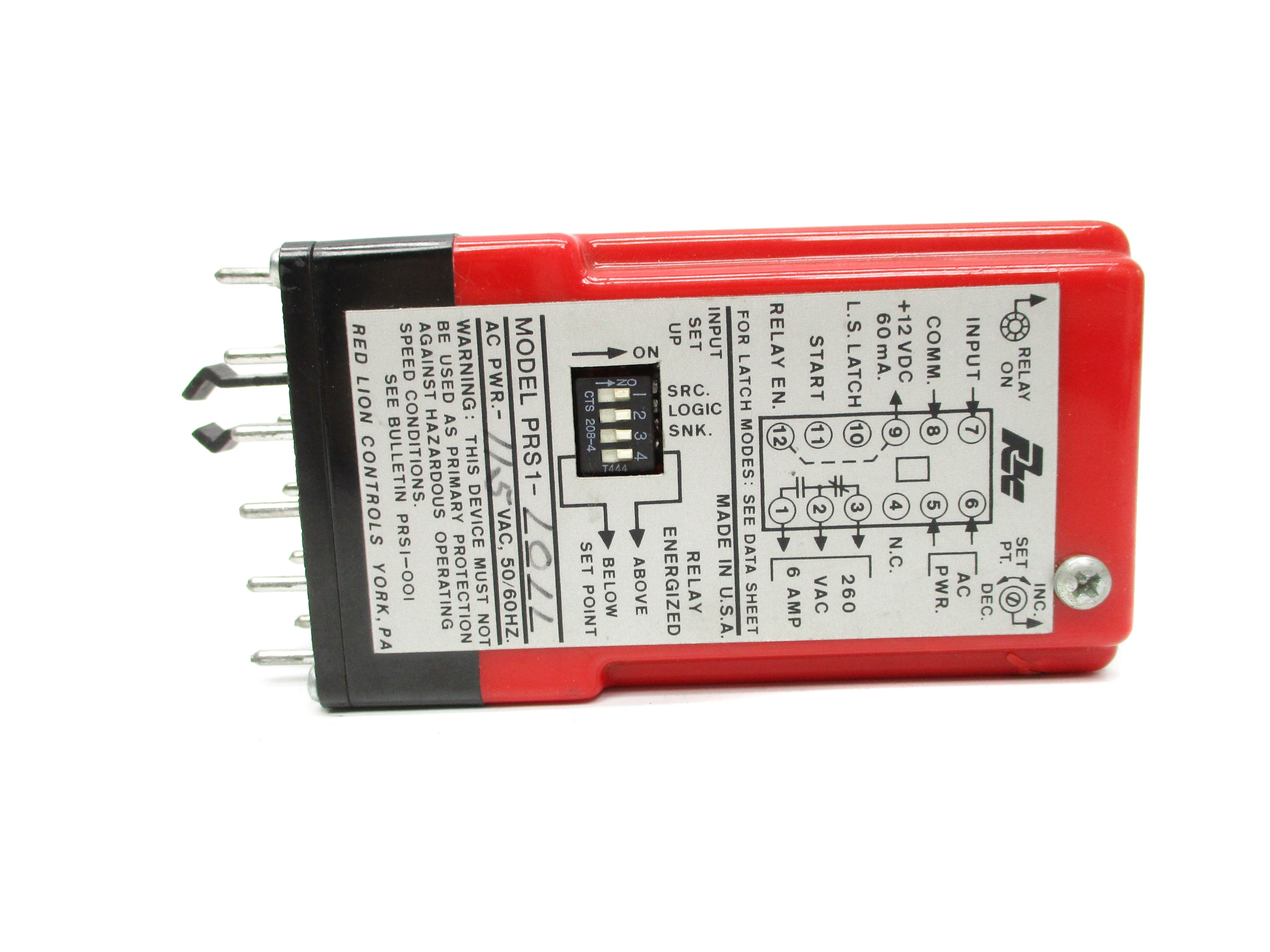 RED LION PRS1-1011 115VAC UNMP