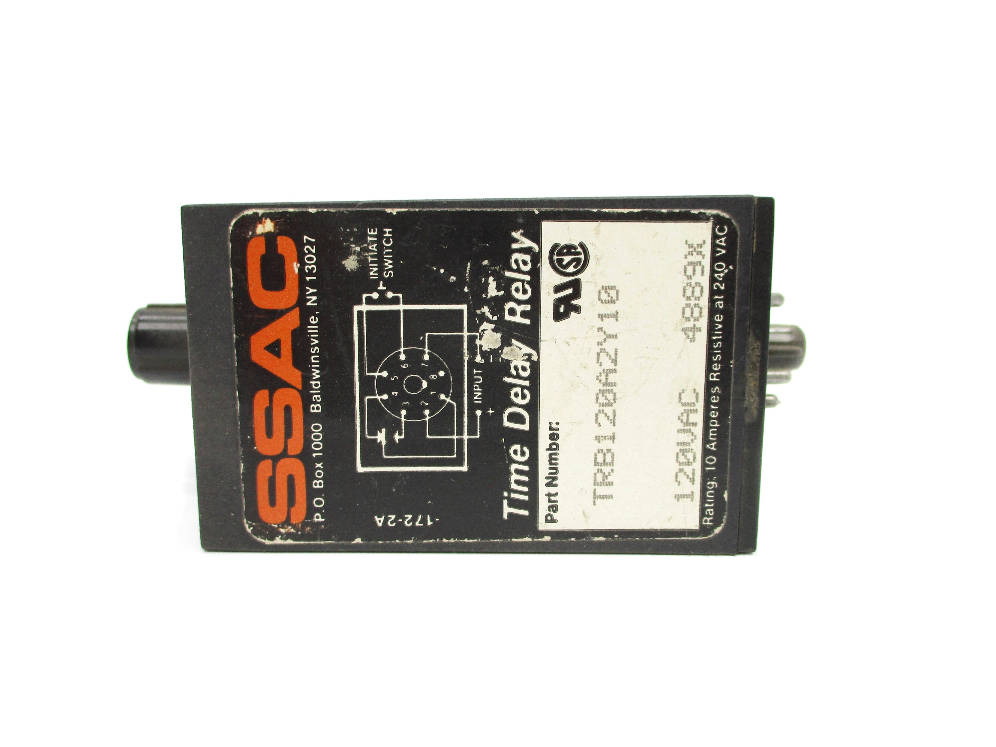 SSAC TRB120A2Y10 0.1-10SEC 120VAC UNMP