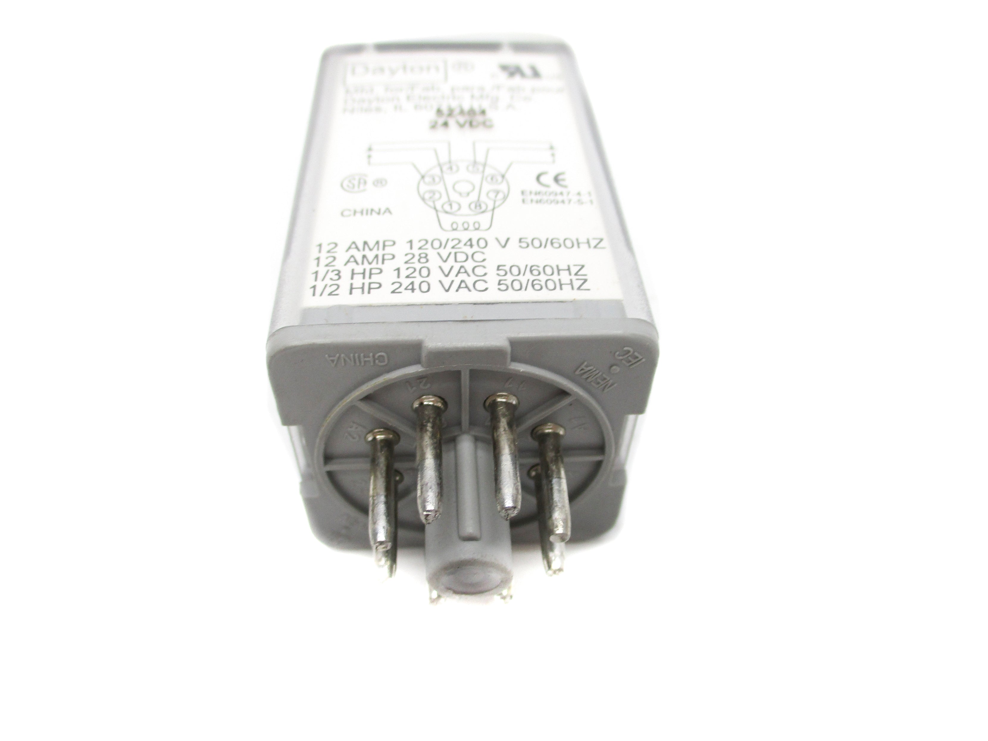 DAYTON 5Z464 12A 24VDC UNMP