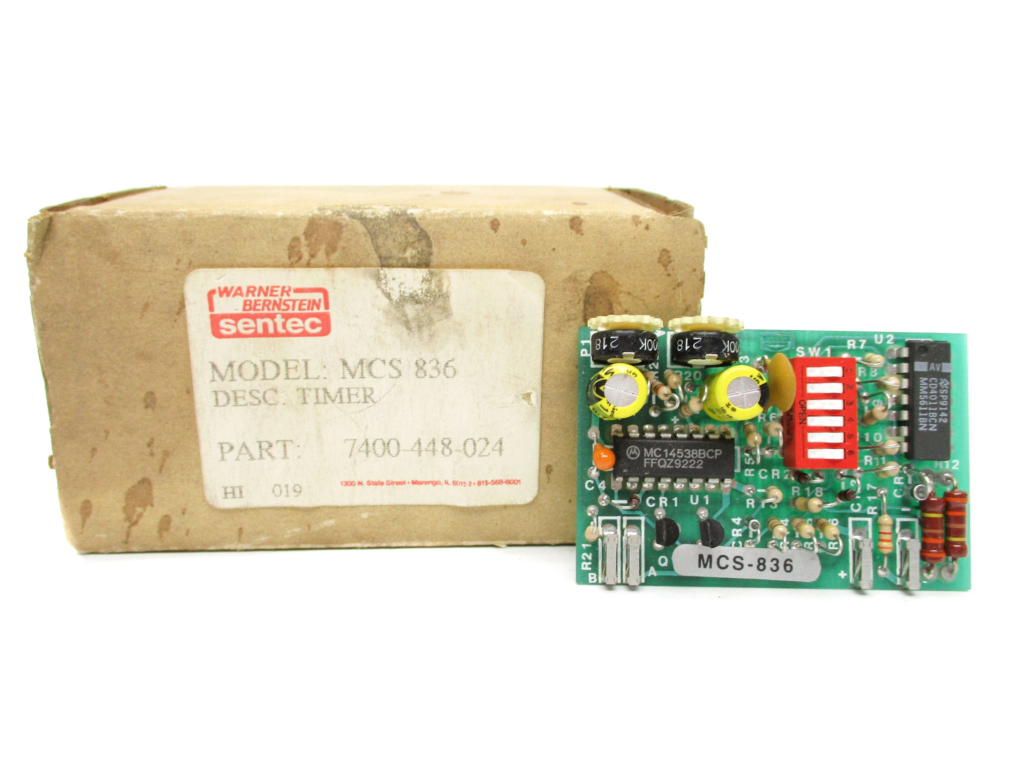 SENTEC MCS-836 7400-448-024 NSMP