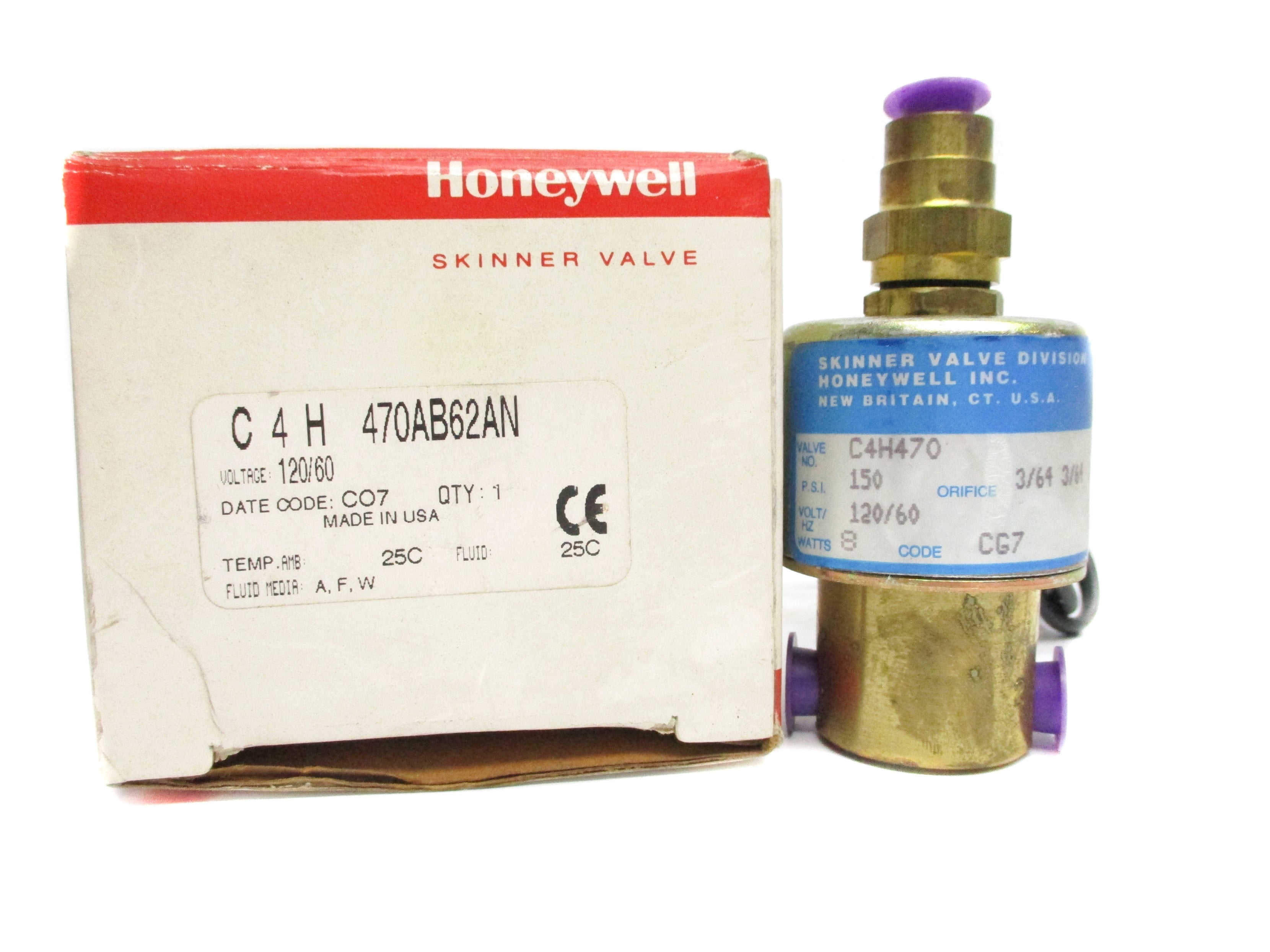 HONEYWELL C4H470AB62AN 120V 150PSI NSMP