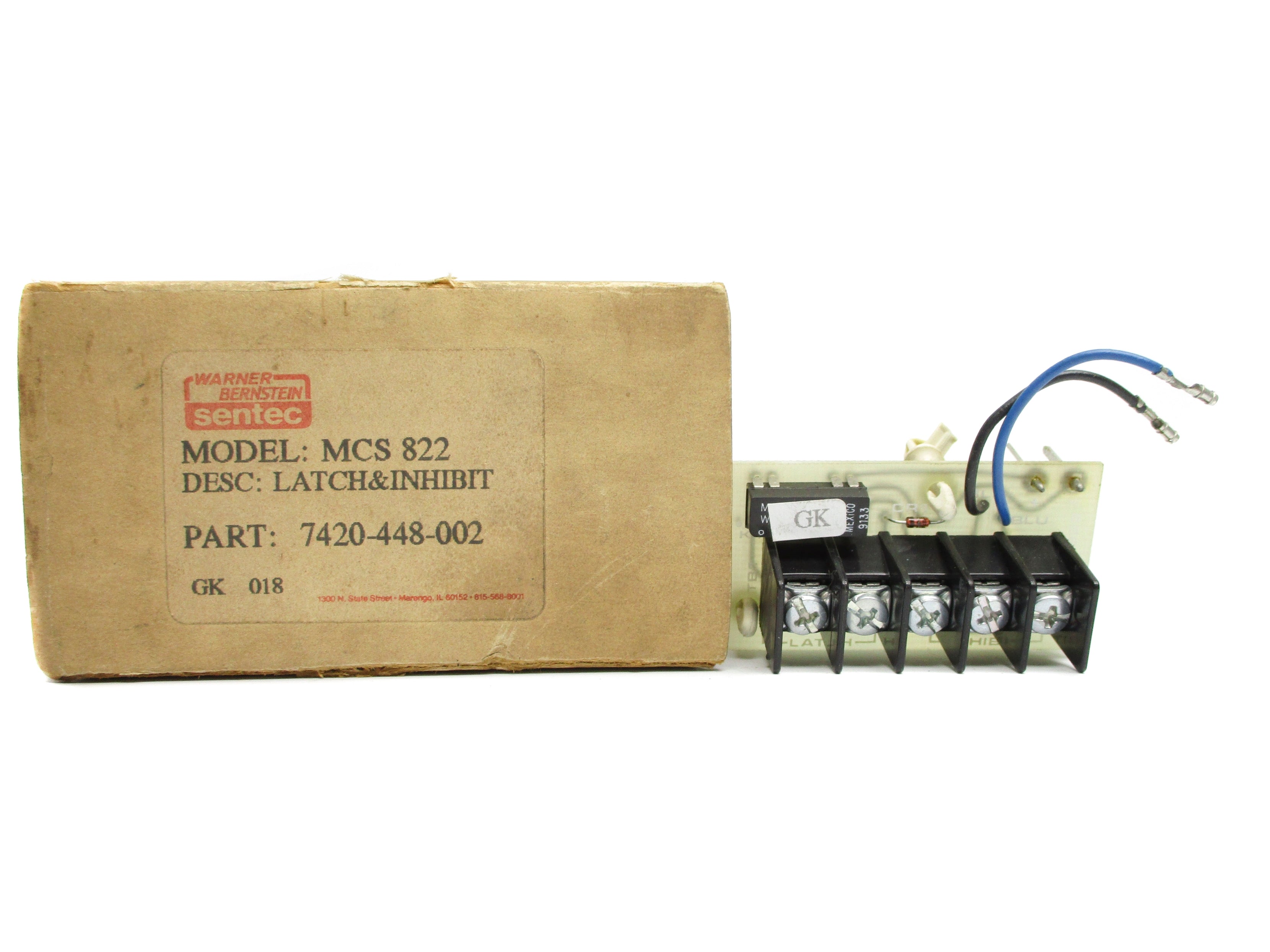WARNER BERNSTEIN MCS822 NSMP