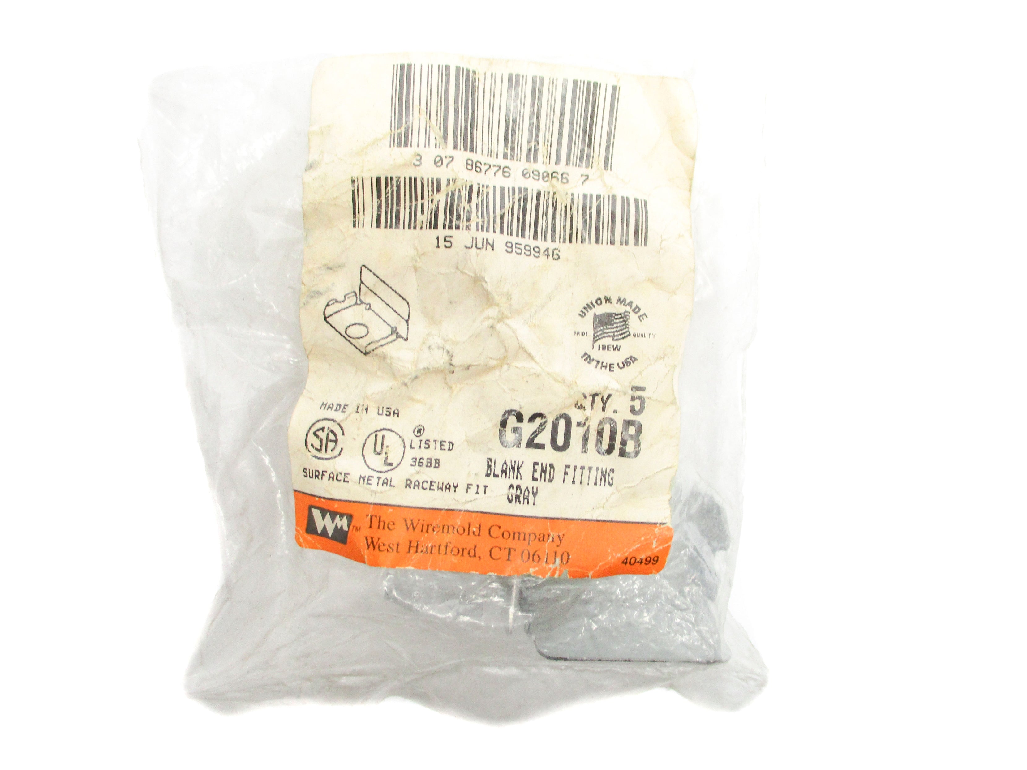 WIREMOLD G2010B (PKG OF 5) NSMP