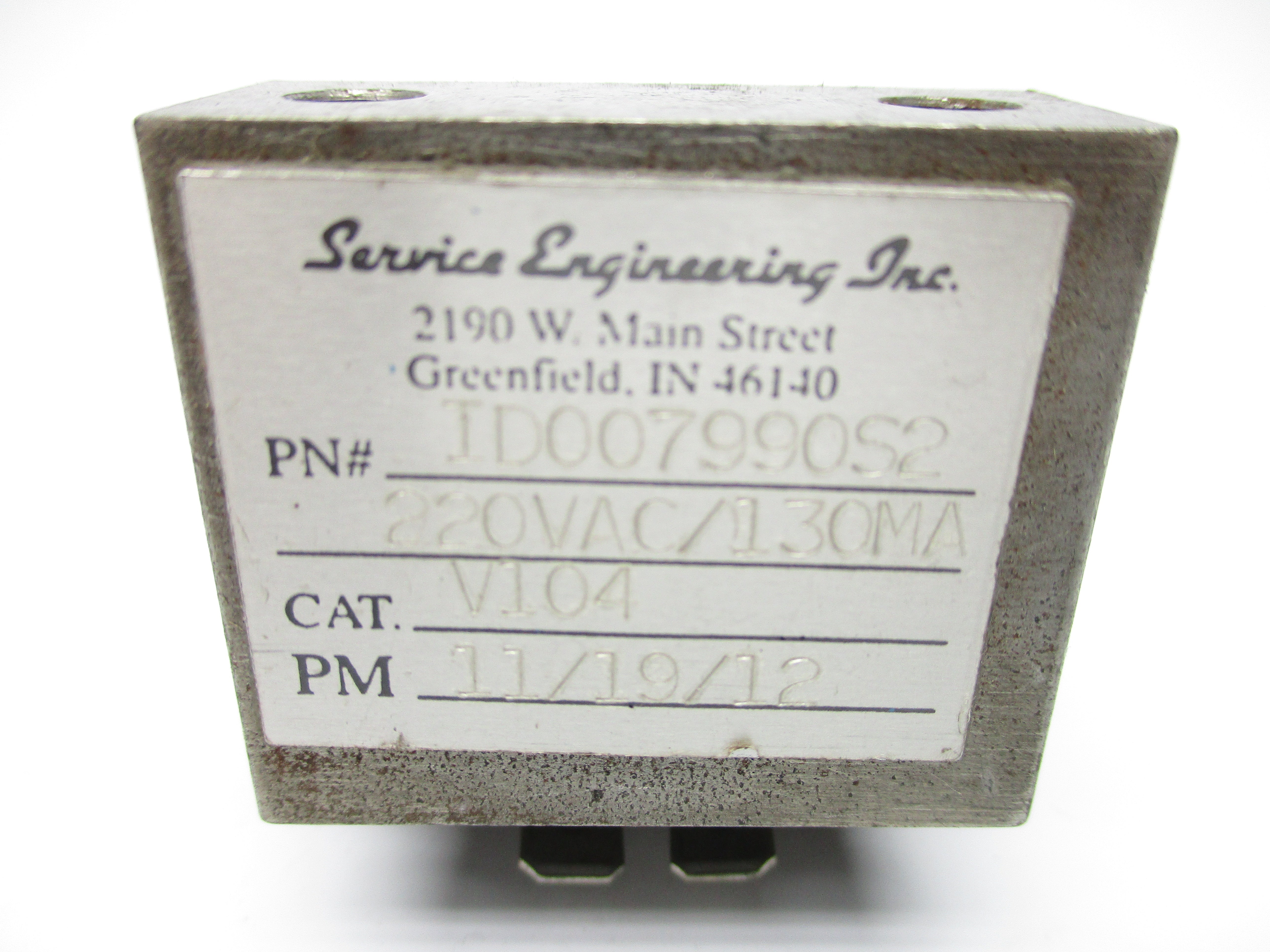 SERVICE ENGINEERING ID007990S2 UNMP