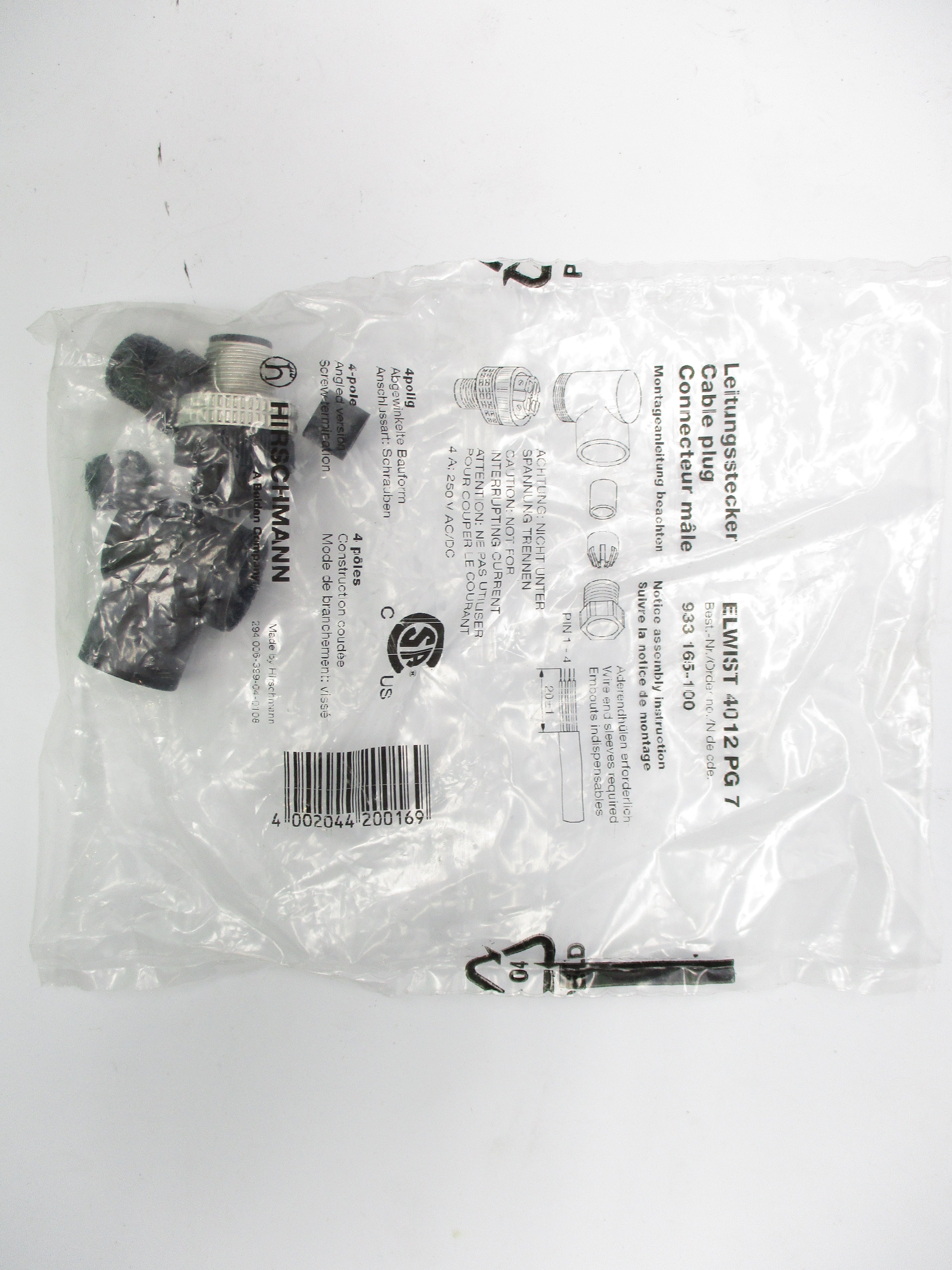 HIRSCHMANN 933165-100 NSMP
