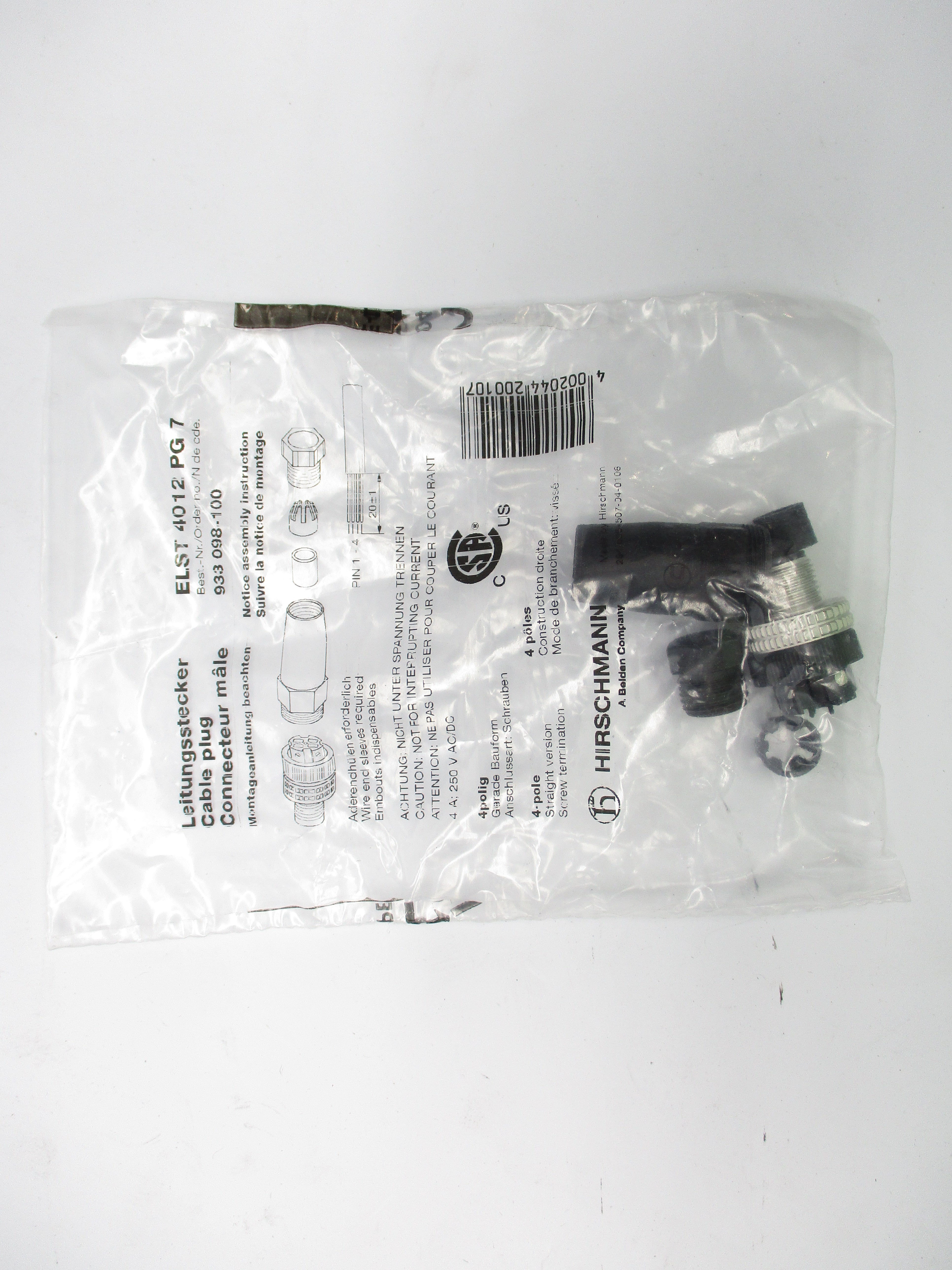 HIRSCHMANN 933098-100 NSMP