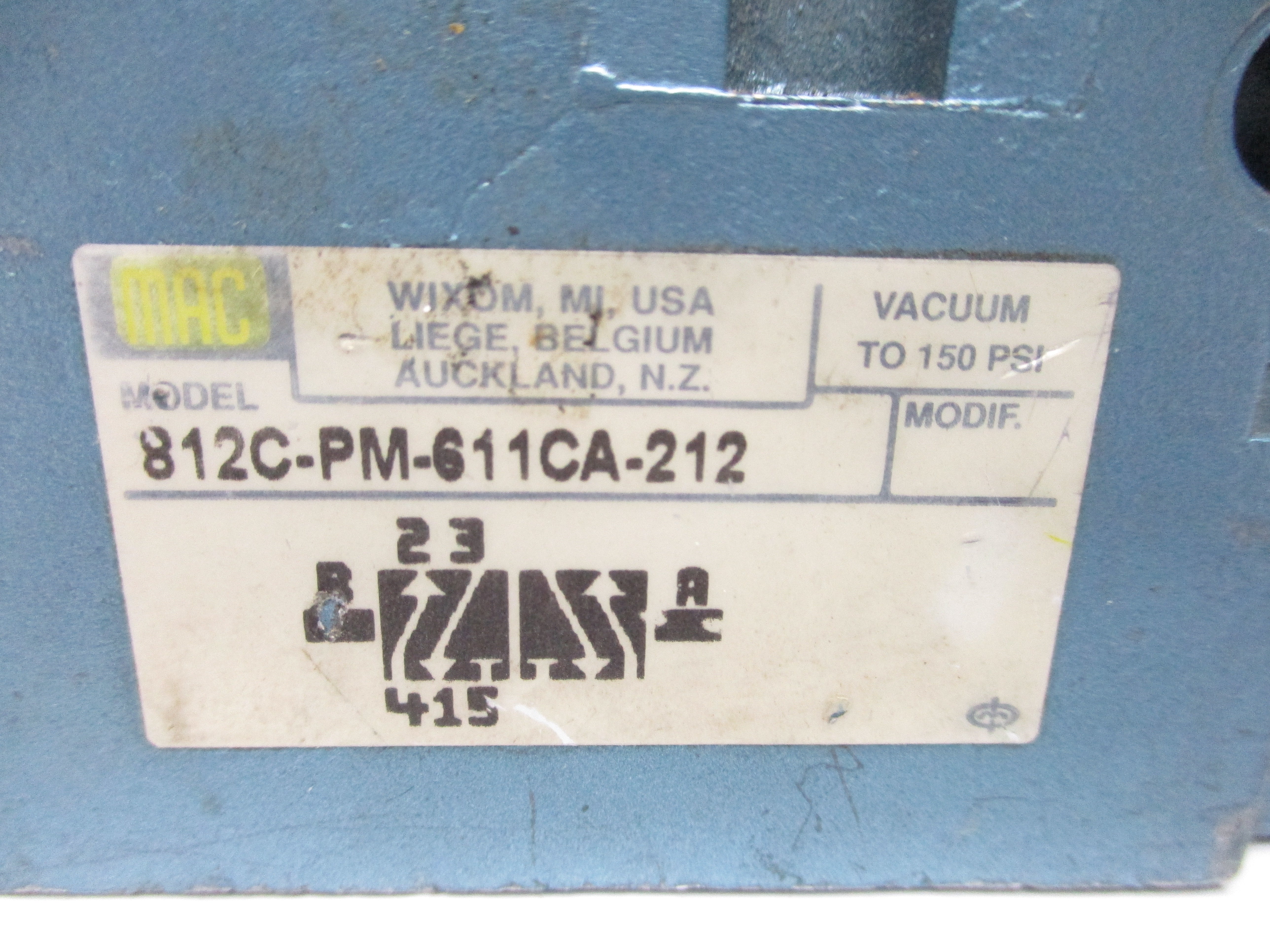 MAC 812C-PM-611CA-212 120V REMAN