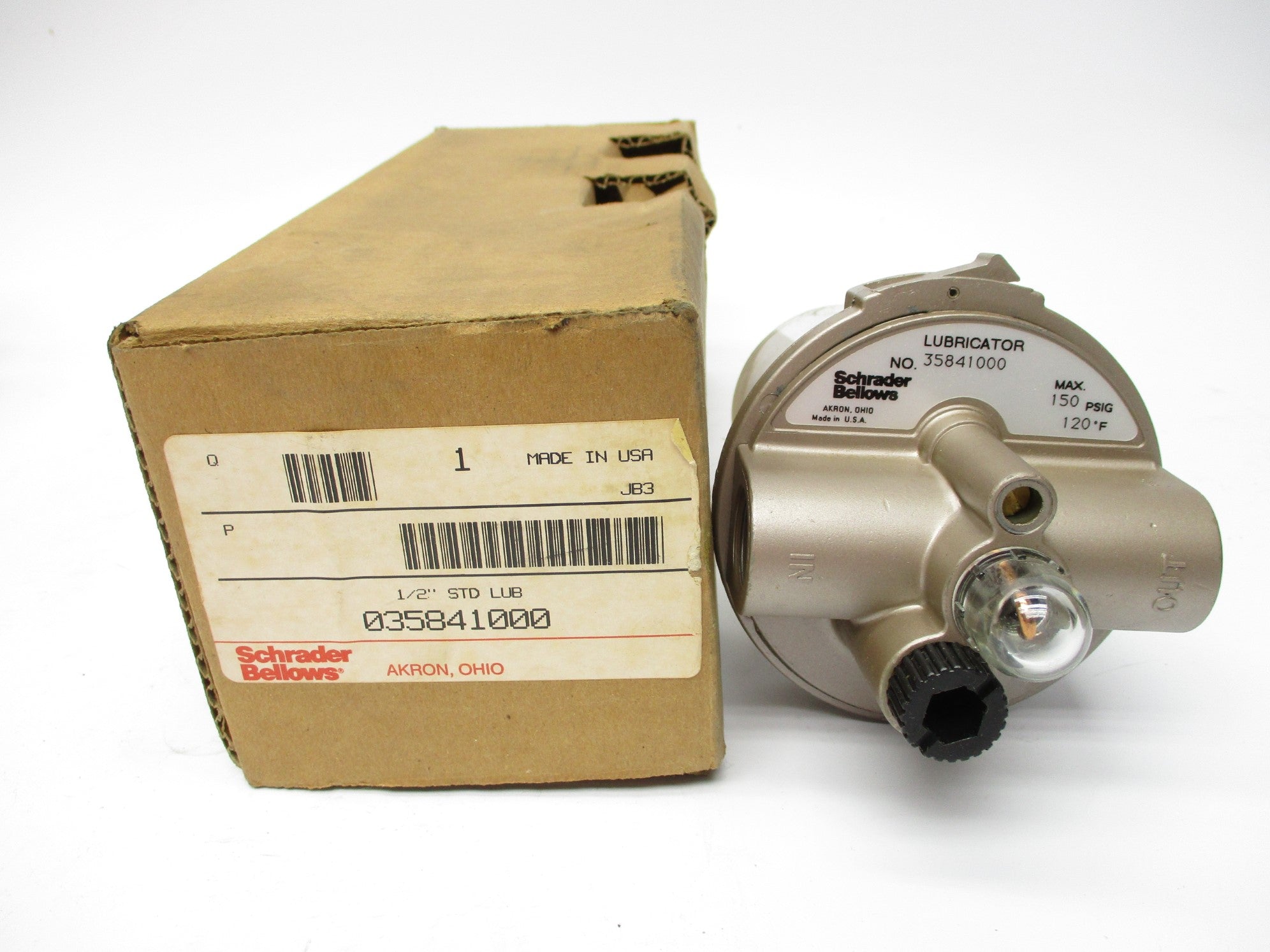 SCRADER BELLOWS 035841000 150PSI NSMP