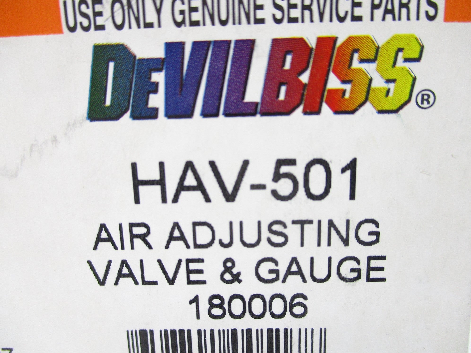 DEVILBLISS HAV-501 0-160IN NSMP