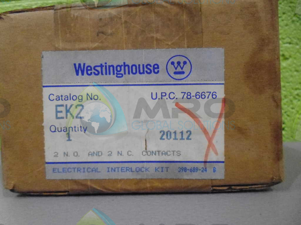 WESTINGHOUSE EK2 *FACTORY SEALED*