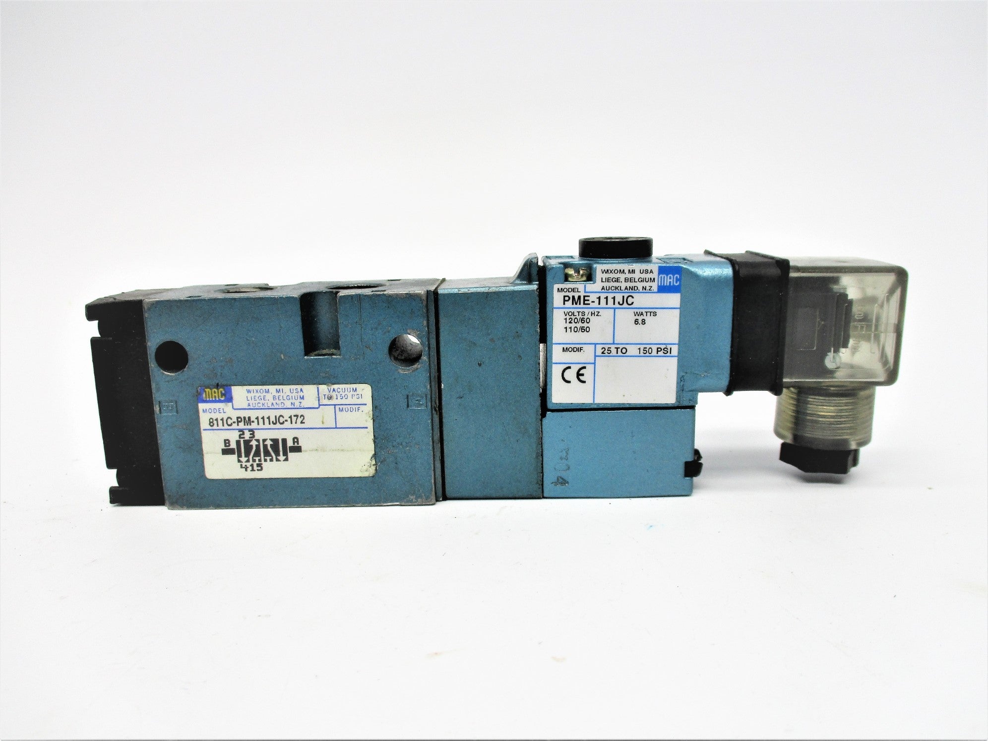 MAC 811C-PM-111JC-172 120V 150PI UNMP