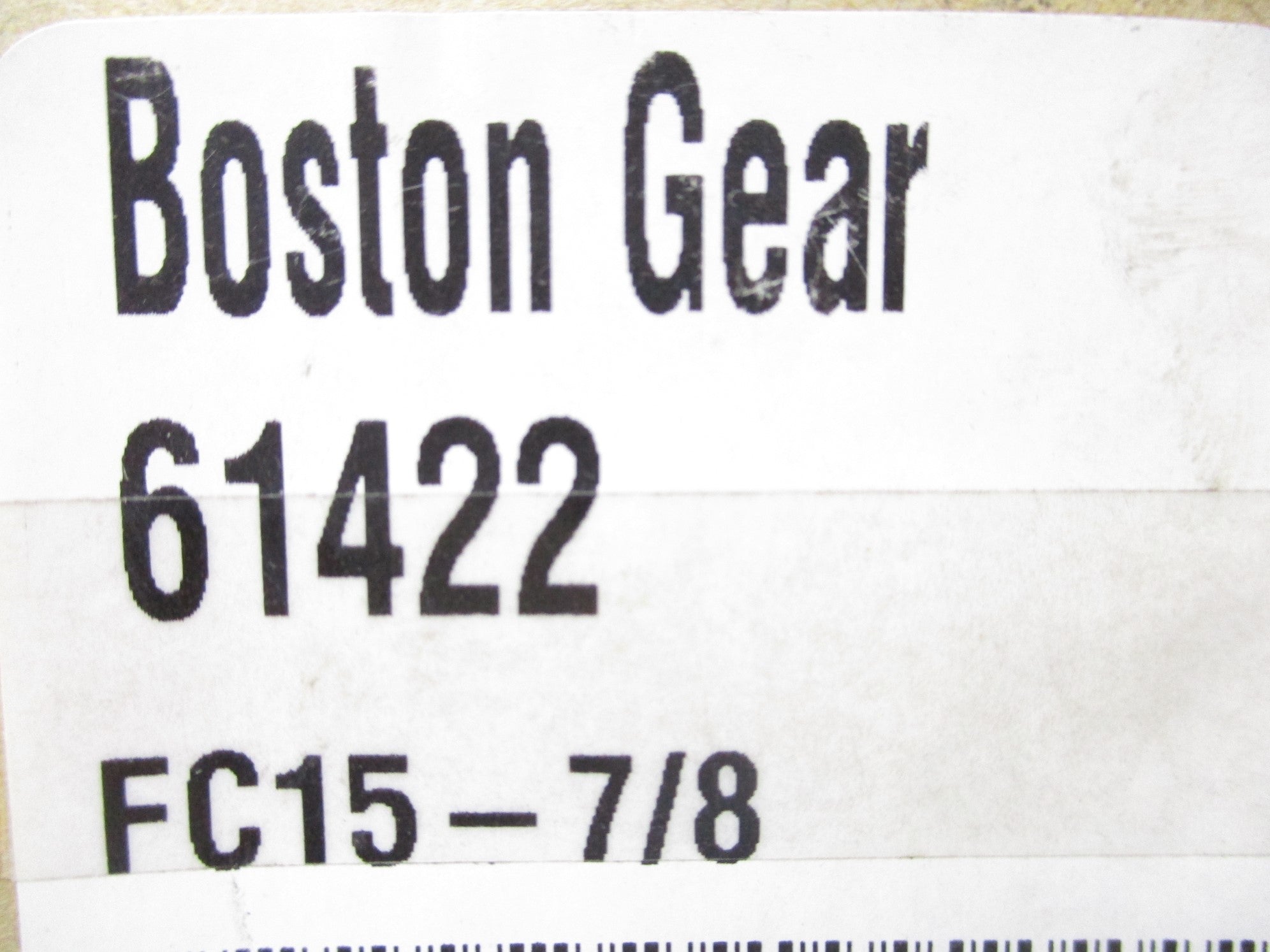 BOSTON GEAR FC15-7/8 NSMP