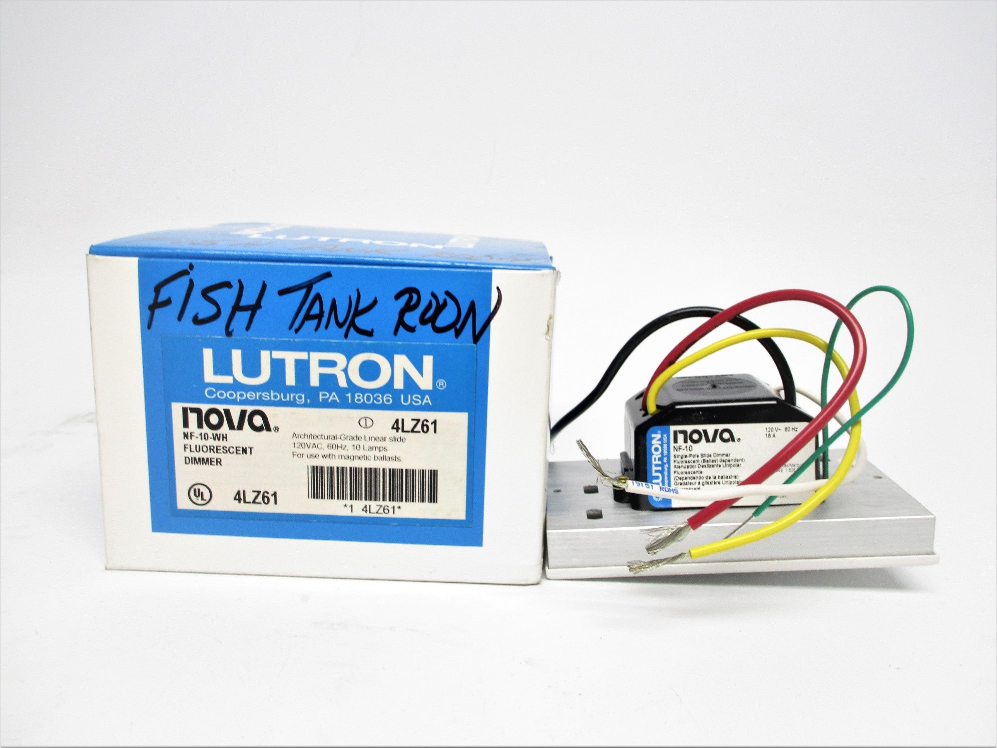 LUTRON NF-10-WH 4LZ61 NSMP