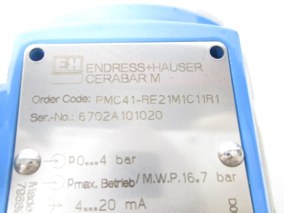 ENDRESS+HAUSER PMC41-RE21M1C11R1 NSNP