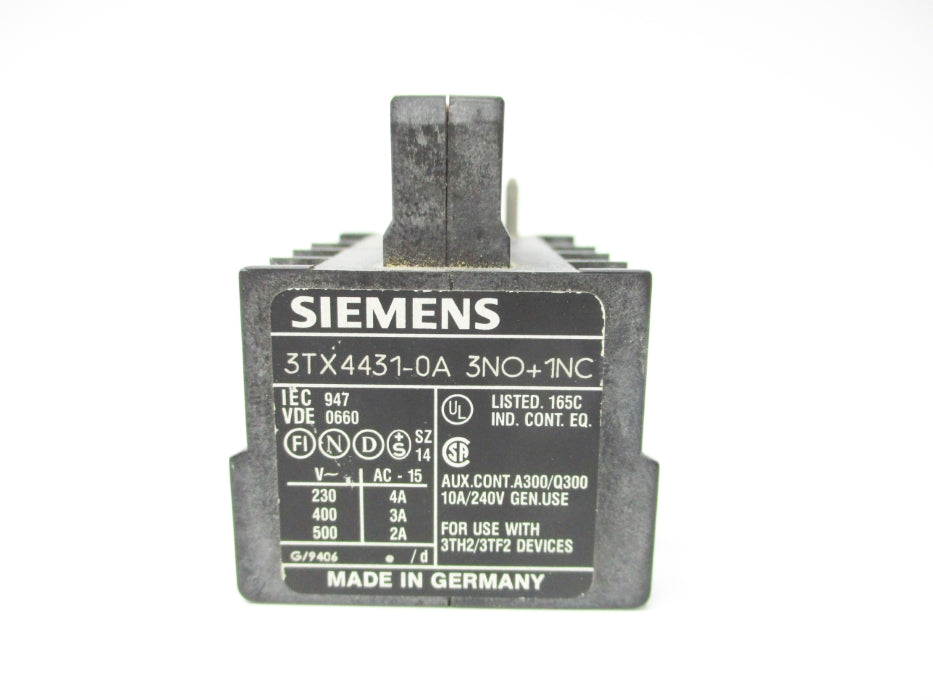 SIEMENS 3TX4431-0A UNMP