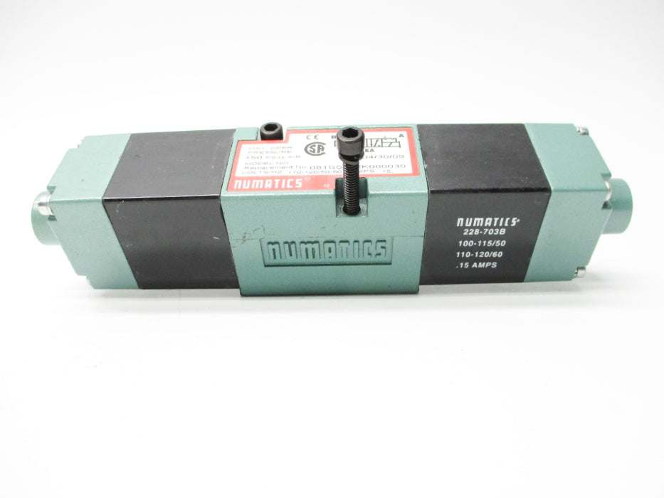 NUMATICS 081SS402K000030 150PSI 120V NSNP