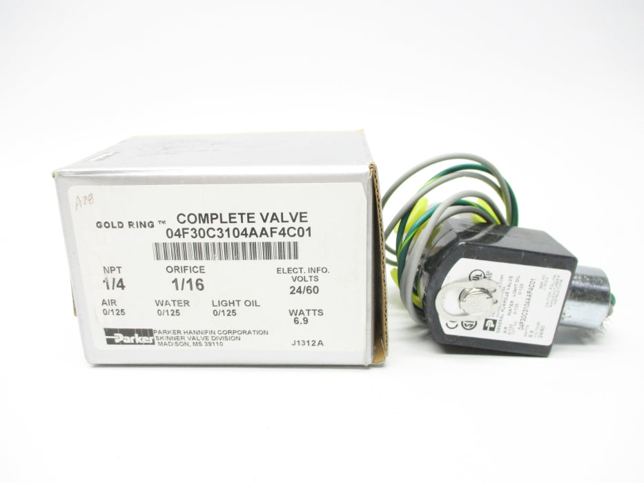 PARKER 04F30C3104AAF4C01 125PSI 120V NSMP