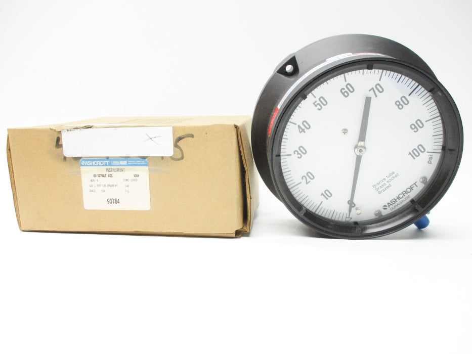 ASHCROFT 601379AS02L100# 0-100PSI NSMP