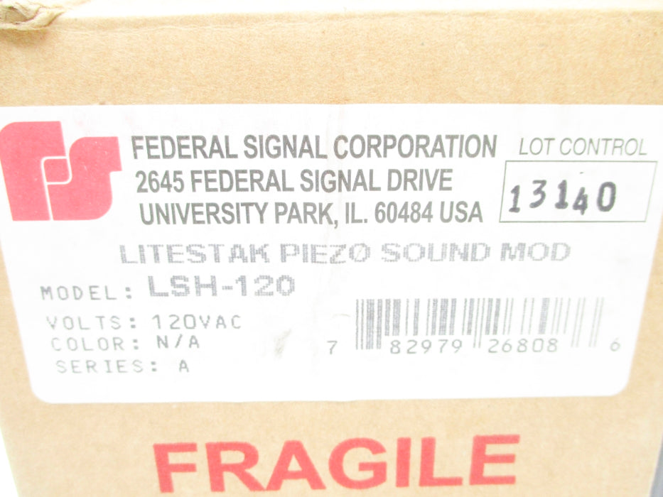 INDUSTRIAL SPARE PART LSH-120 SER. A NSMP