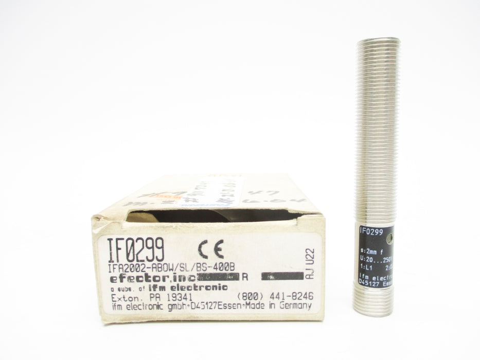 IFM EFECTOR IFA2002-ABOW/SL/BS-400B IF0299 250V NSMP