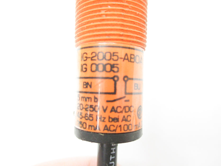 IFM EFECTOR IG-2005-AB0A IG0005 20-250VAC/DC UNMP