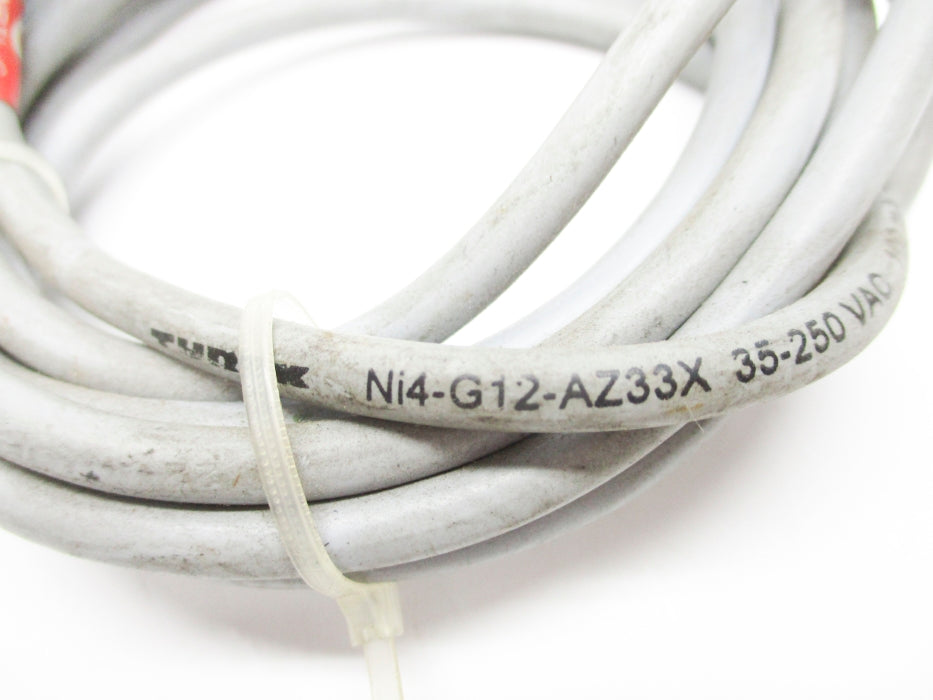 TURCK NI4-G12-AZ33X (AS PICTURED) UNMP