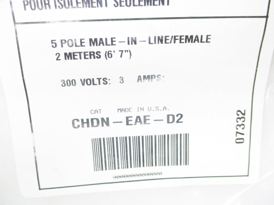 COOPER CHDN-EAE-D2 300V 3A NSMP