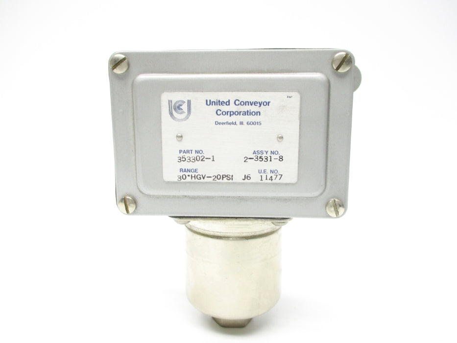 UNITED CONVEYOR 353302-1 20PSI UNMP
