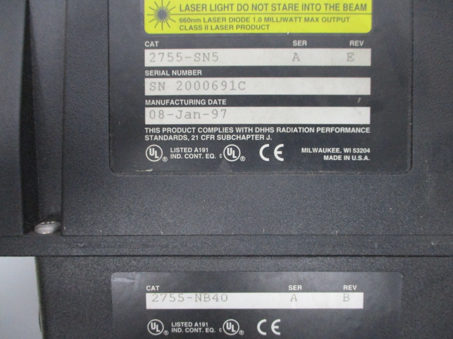 ALLEN BRADLEY 2755-SN5 SER. A (AS PICTURED) UNMP