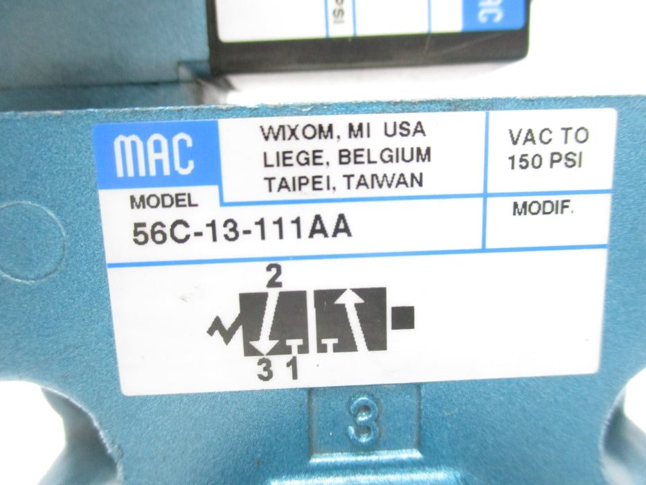MAC 56C-13-111AA 110/120V 150PSI NSNP