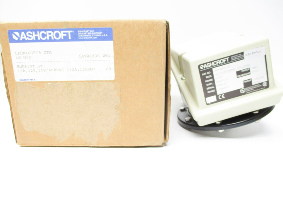ASHCROFT LPDN4GGB25XTA NSMP