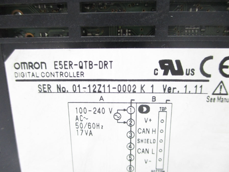 OMRON E5ER-QTB-DRT 100-240VAC NSNP