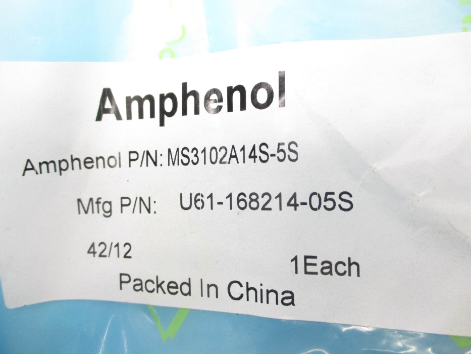 AMPHENOL MS3102A14S-5S NSMP