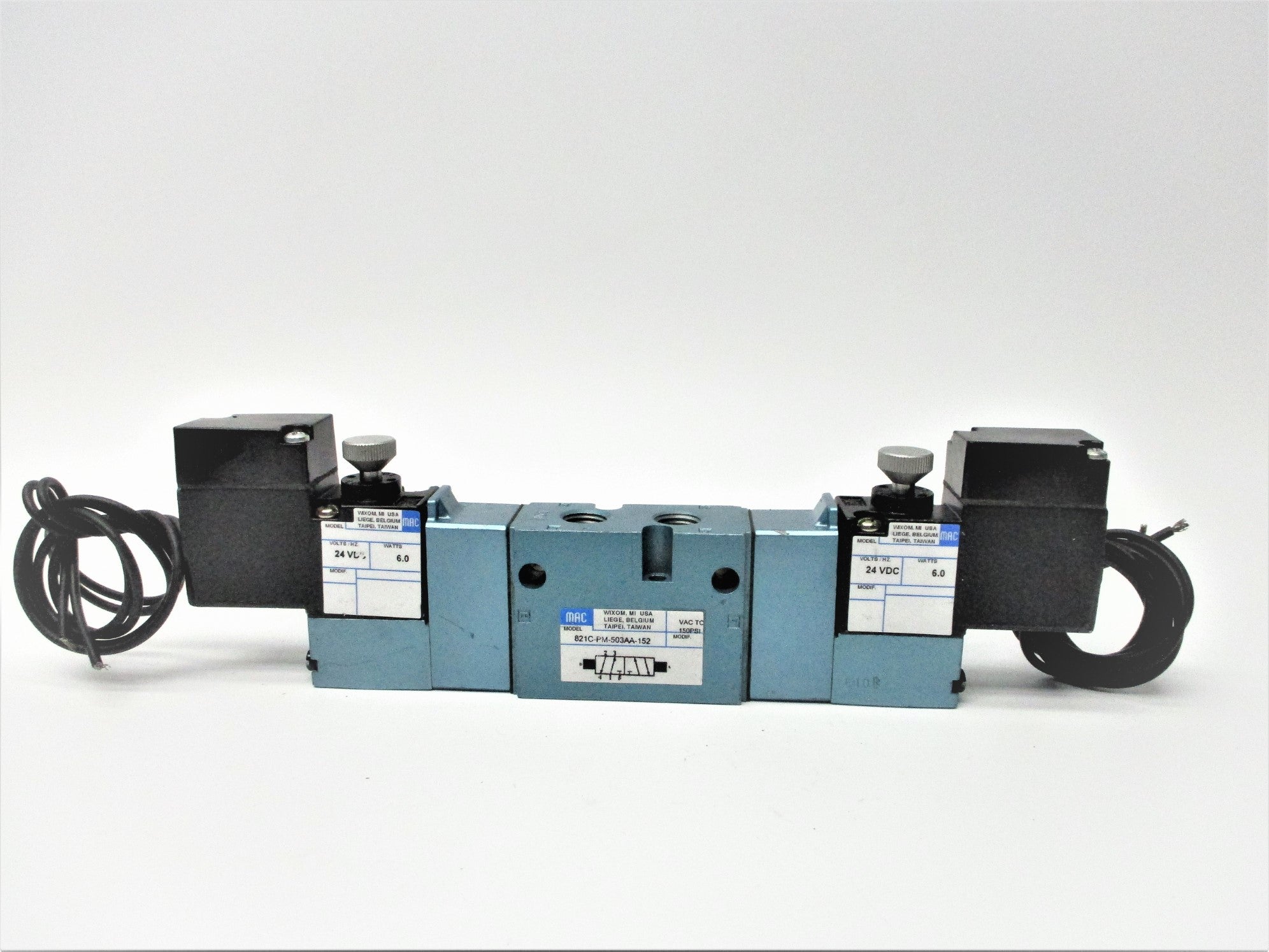 MAC 821C-PM-503AA-152 24VDC 150PSI UNMP